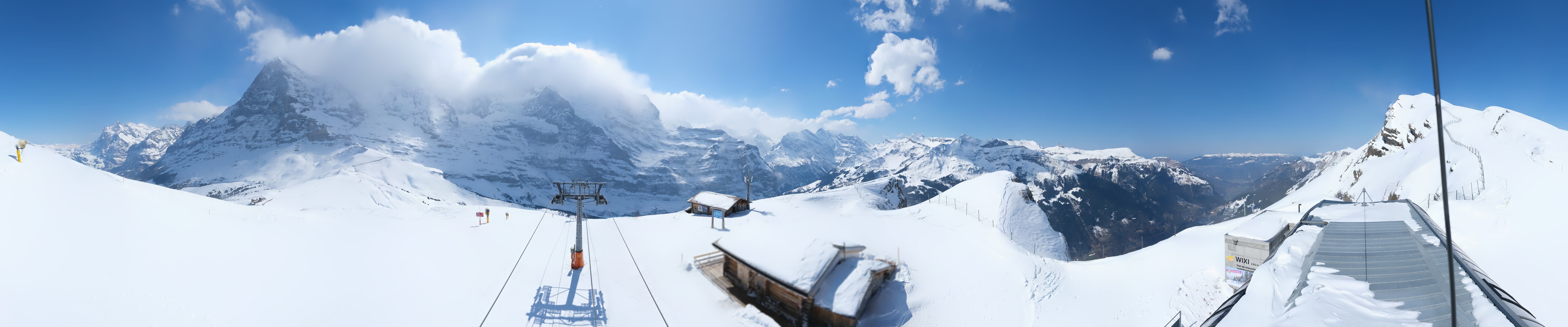 Archiv Foto Webcam Kleine Scheidegg-Lauberhorn, Grindelwald