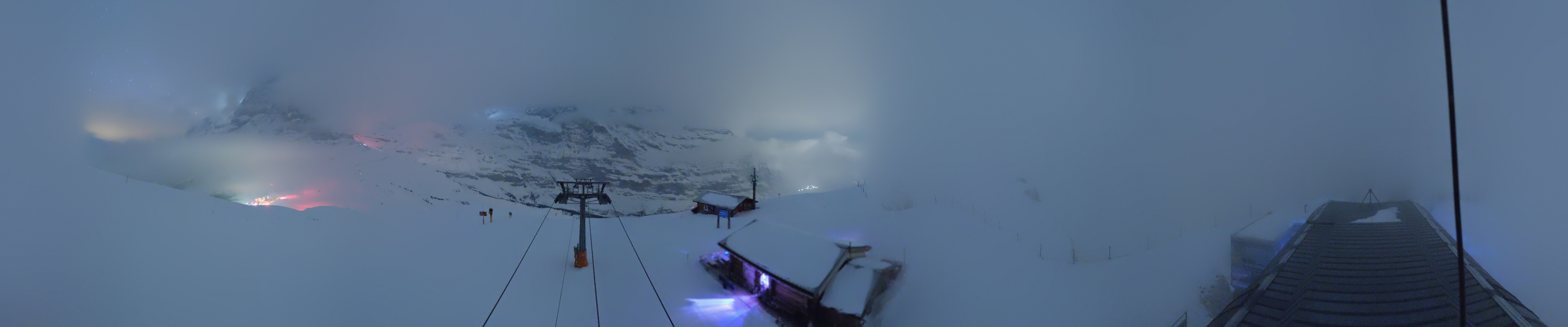 Archiv Foto Webcam Kleine Scheidegg-Lauberhorn, Grindelwald