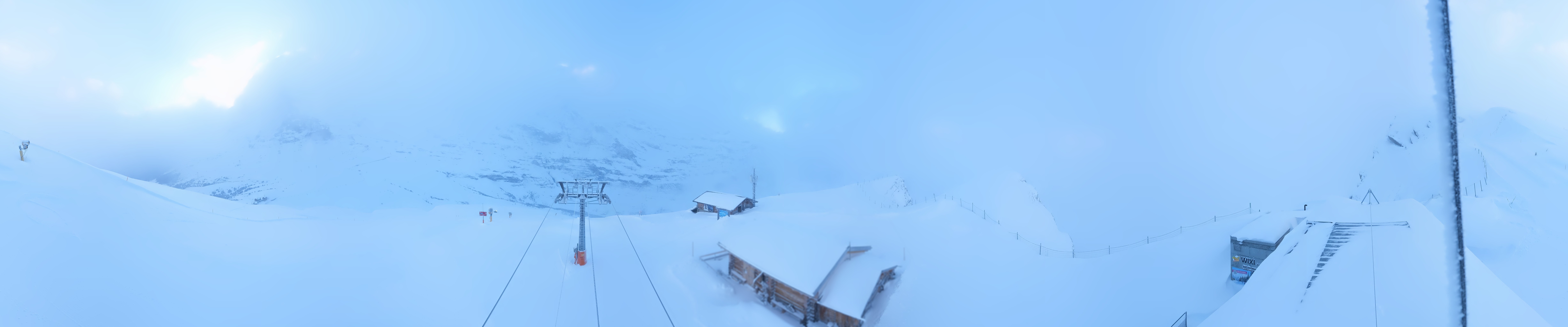 Archiv Foto Webcam Kleine Scheidegg-Lauberhorn, Grindelwald