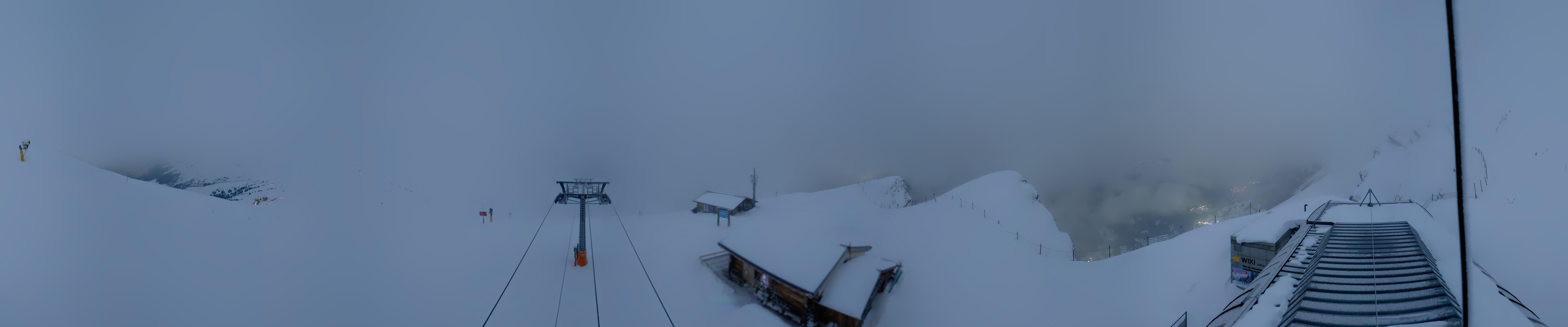 Archived image Webcam Top Station Lauberhorn, Grindelwald