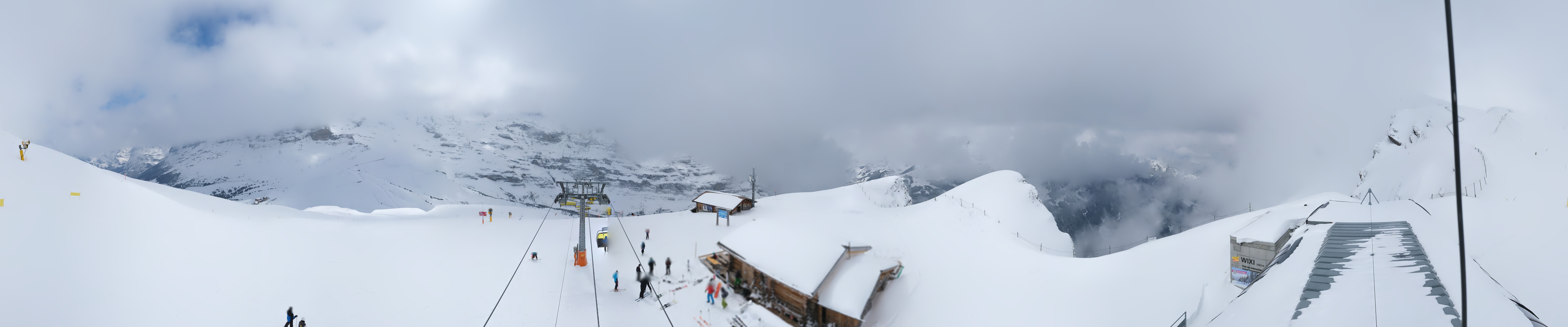 Archived image Webcam Top Station Lauberhorn, Grindelwald