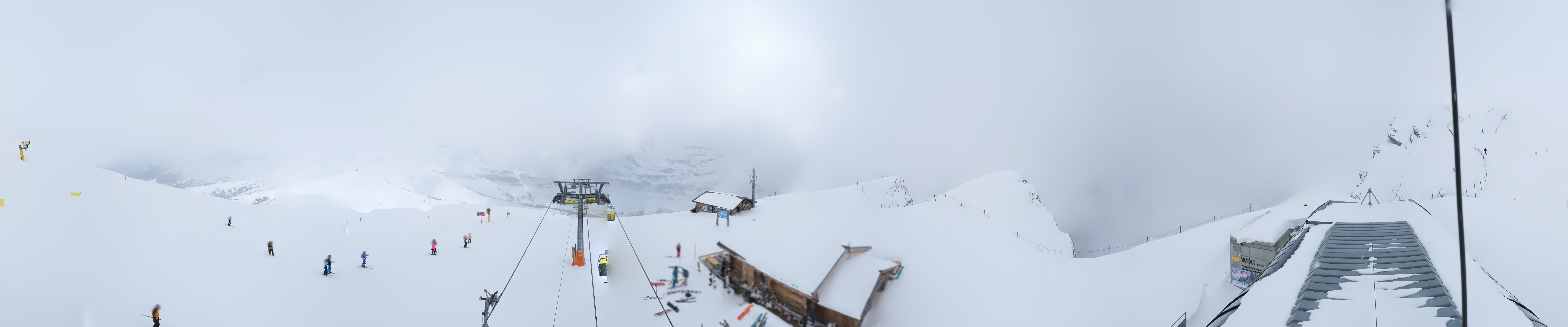 Archived image Webcam Top Station Lauberhorn, Grindelwald