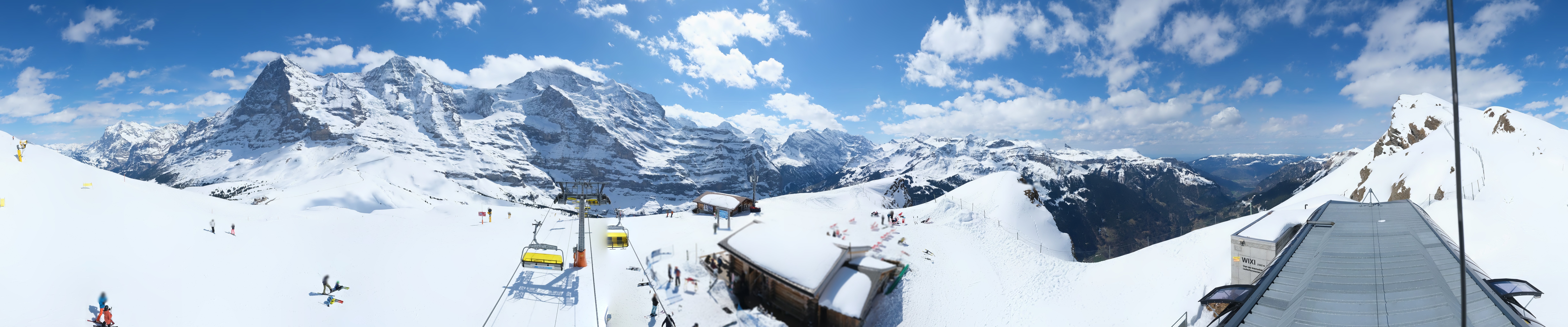 Archived image Webcam Top Station Lauberhorn, Grindelwald