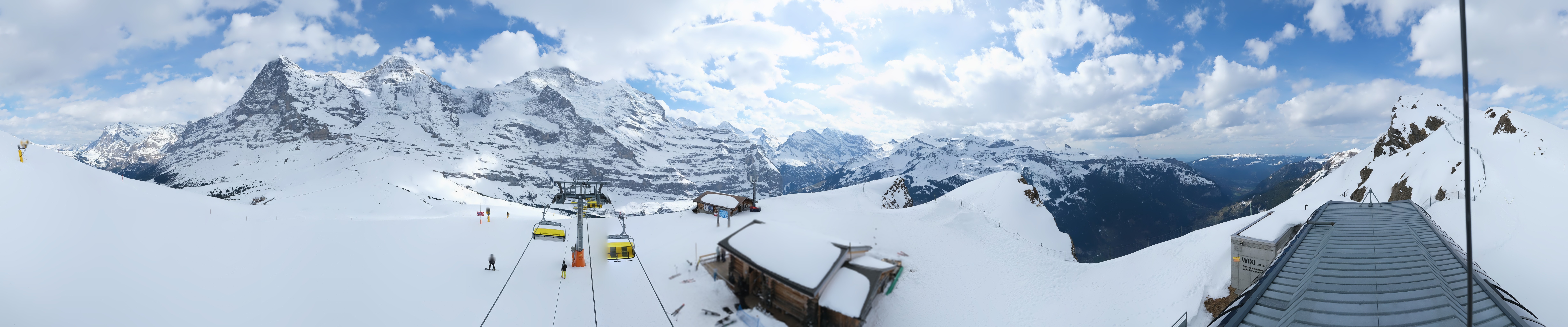 Archived image Webcam Top Station Lauberhorn, Grindelwald