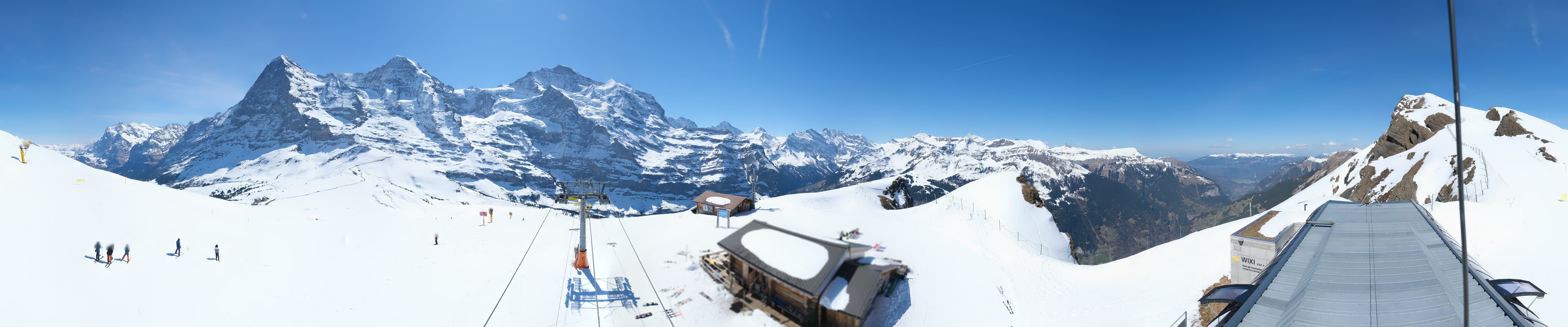 Archiv Foto Webcam Kleine Scheidegg-Lauberhorn, Grindelwald