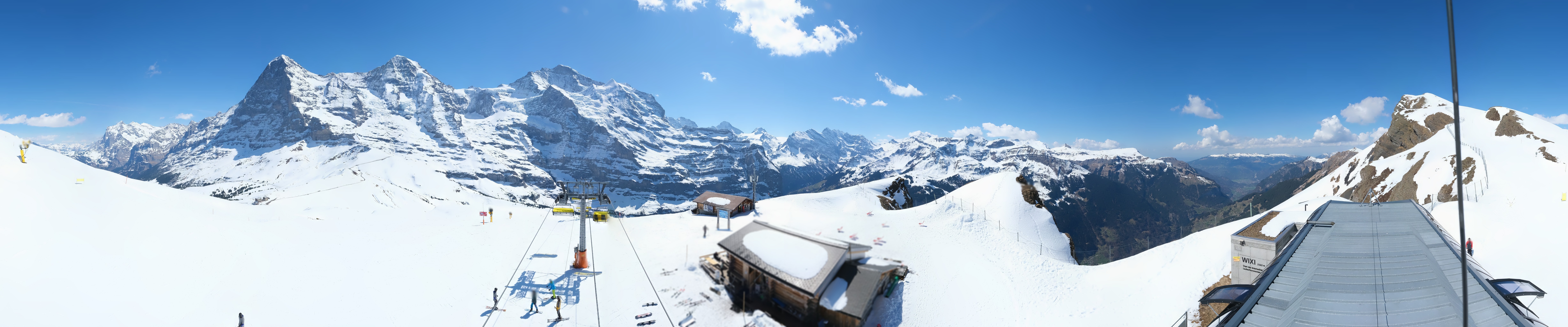 Archiv Foto Webcam Kleine Scheidegg-Lauberhorn, Grindelwald