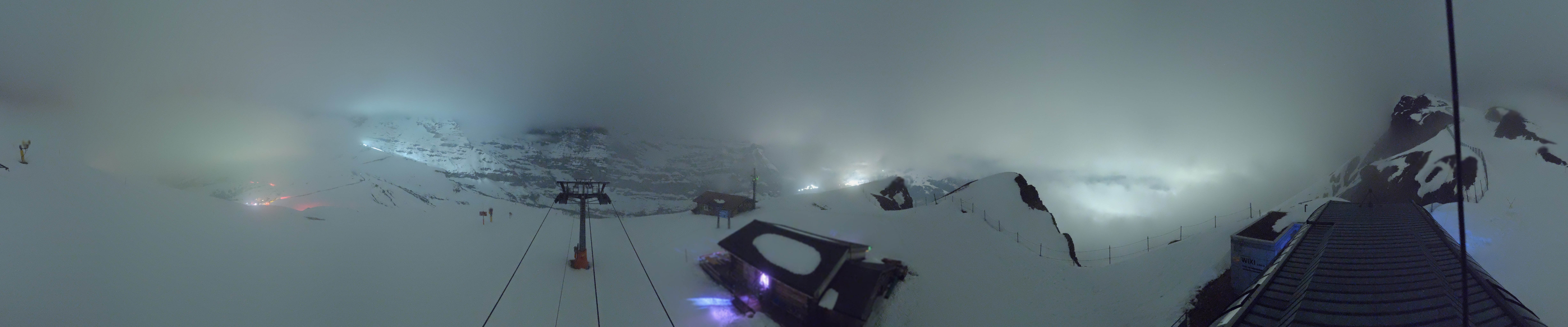 Archived image Webcam Top Station Lauberhorn, Grindelwald
