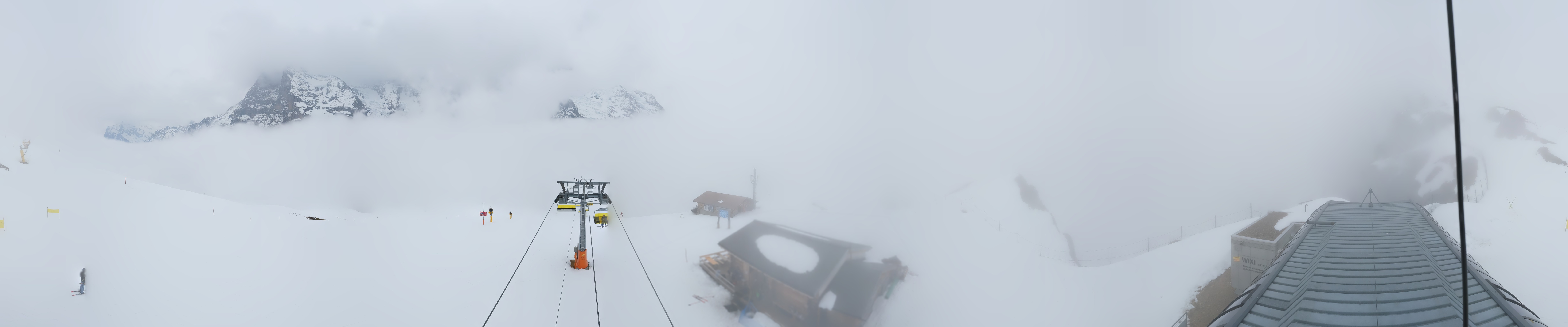 Archiv Foto Webcam Kleine Scheidegg-Lauberhorn, Grindelwald