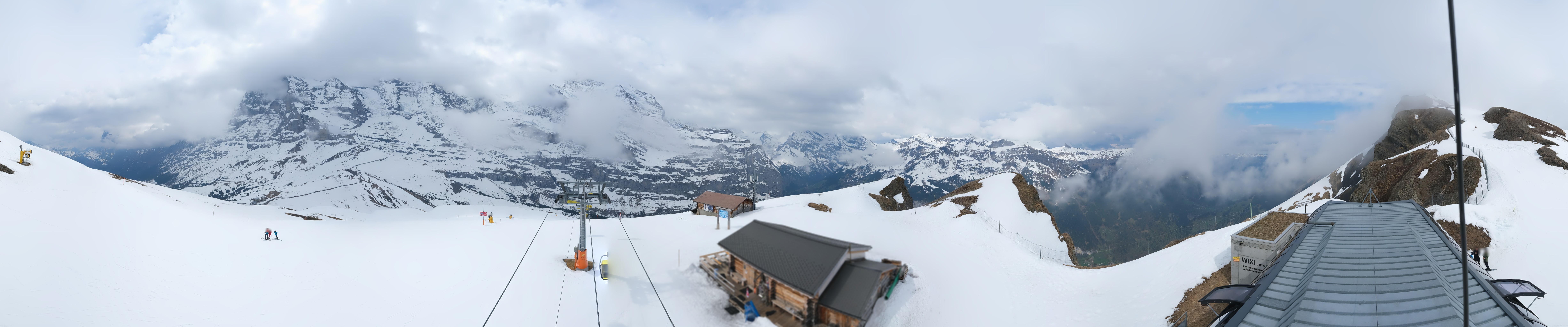 Archiv Foto Webcam Kleine Scheidegg-Lauberhorn, Grindelwald