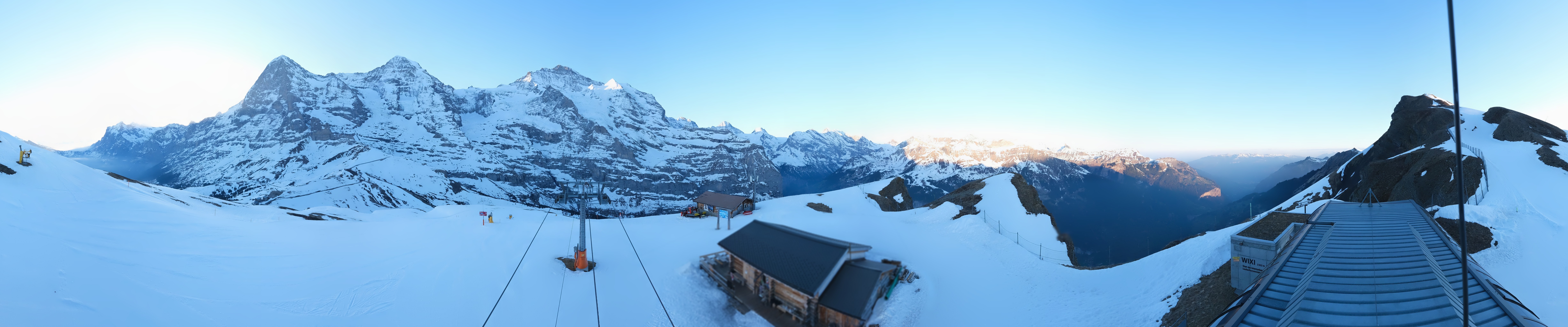 Archiv Foto Webcam Kleine Scheidegg-Lauberhorn, Grindelwald