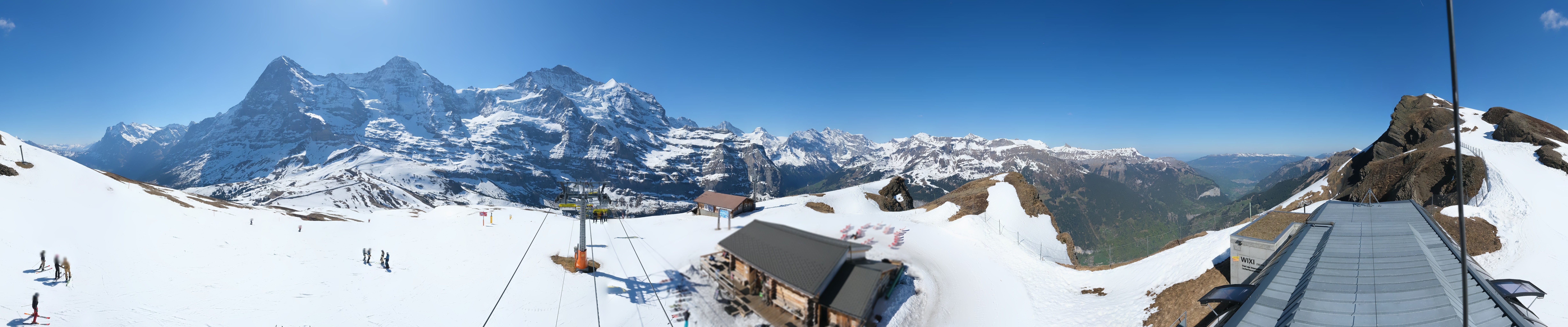 Archived image Webcam Top Station Lauberhorn, Grindelwald