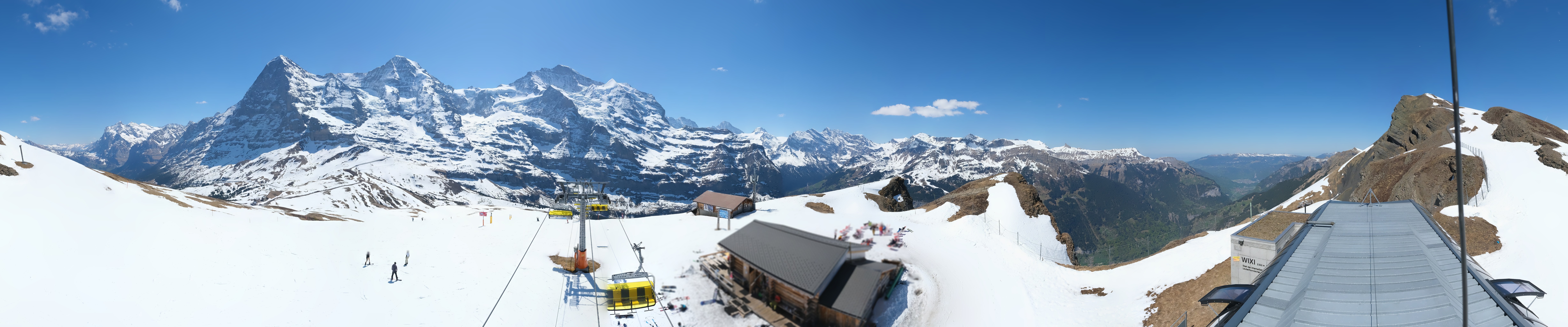Archived image Webcam Top Station Lauberhorn, Grindelwald