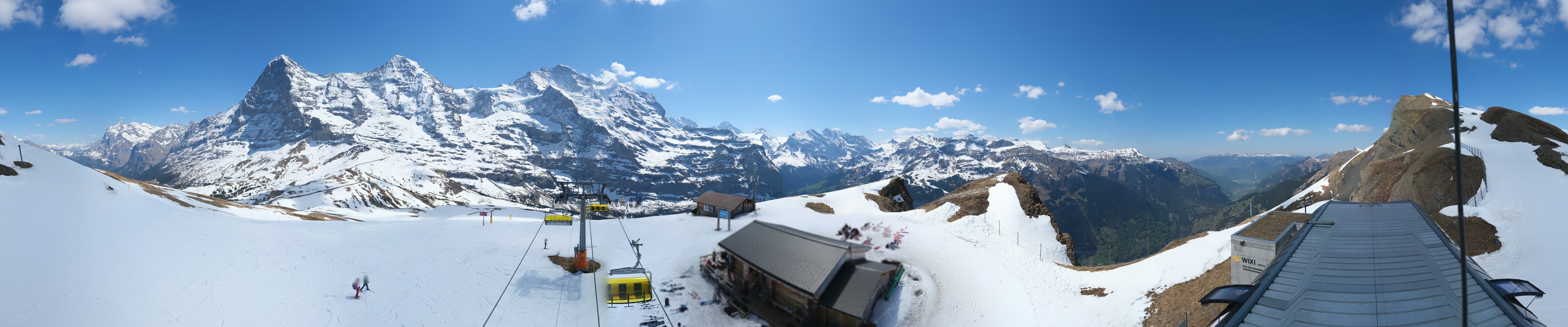 Archived image Webcam Top Station Lauberhorn, Grindelwald