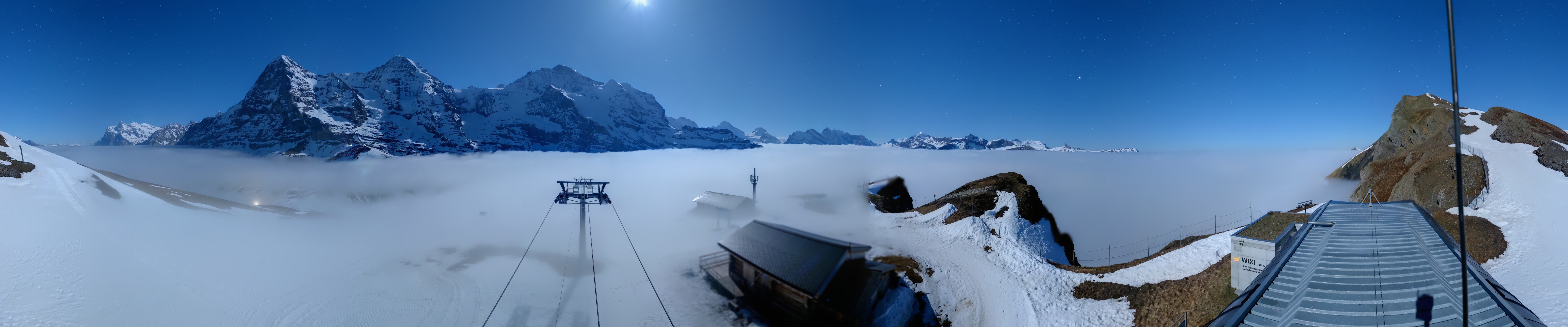 Archiv Foto Webcam Kleine Scheidegg-Lauberhorn, Grindelwald