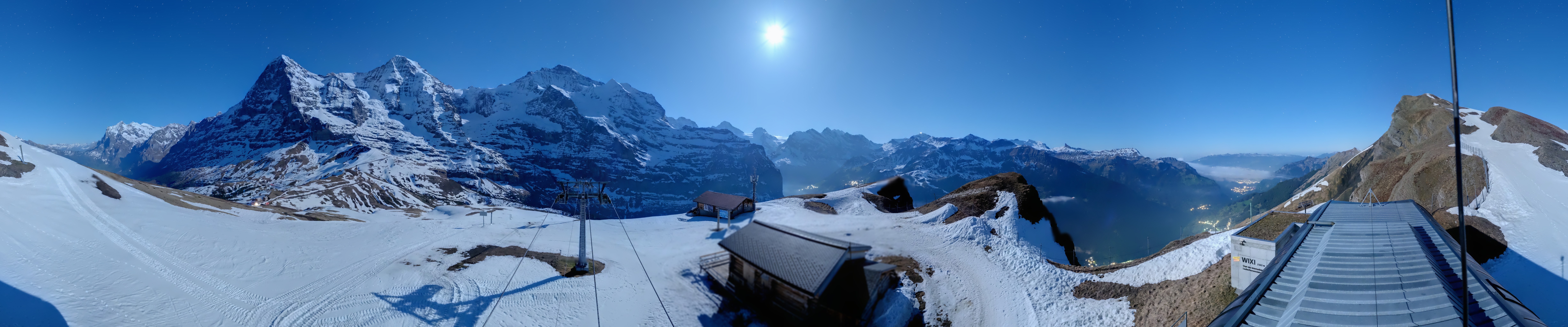 Archiv Foto Webcam Kleine Scheidegg-Lauberhorn, Grindelwald