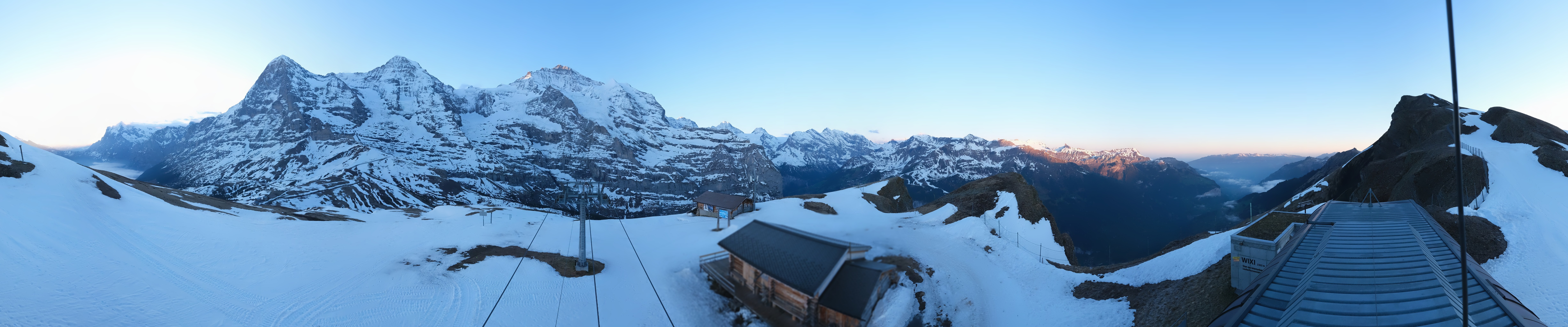Archiv Foto Webcam Kleine Scheidegg-Lauberhorn, Grindelwald