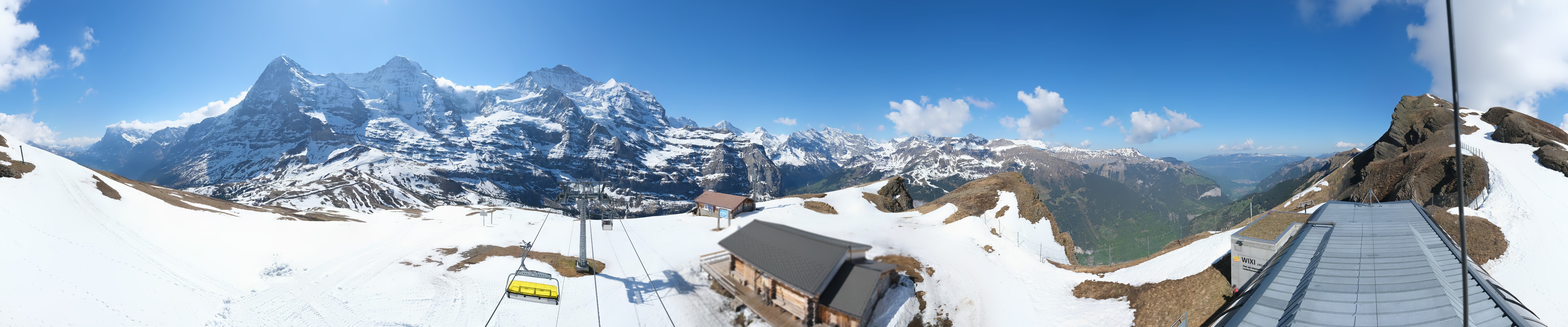 Archiv Foto Webcam Kleine Scheidegg-Lauberhorn, Grindelwald