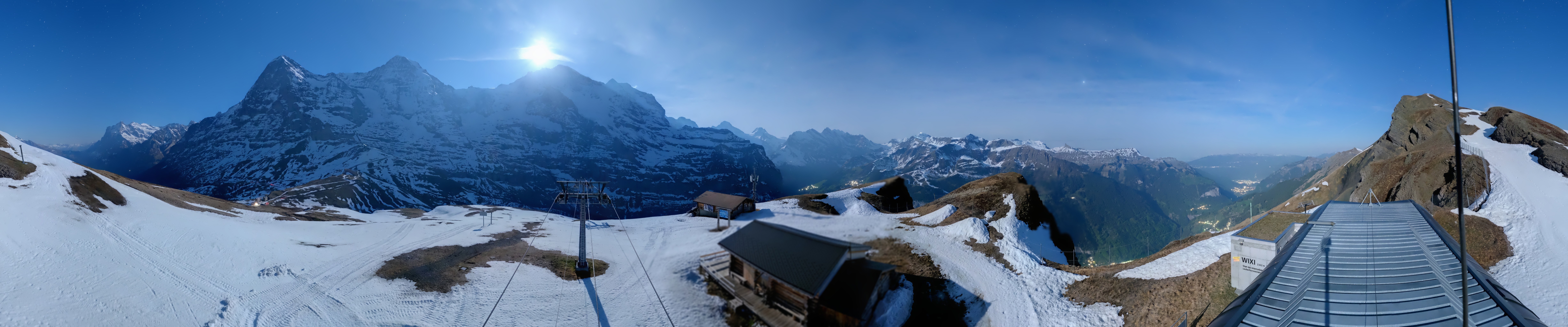 Archiv Foto Webcam Kleine Scheidegg-Lauberhorn, Grindelwald