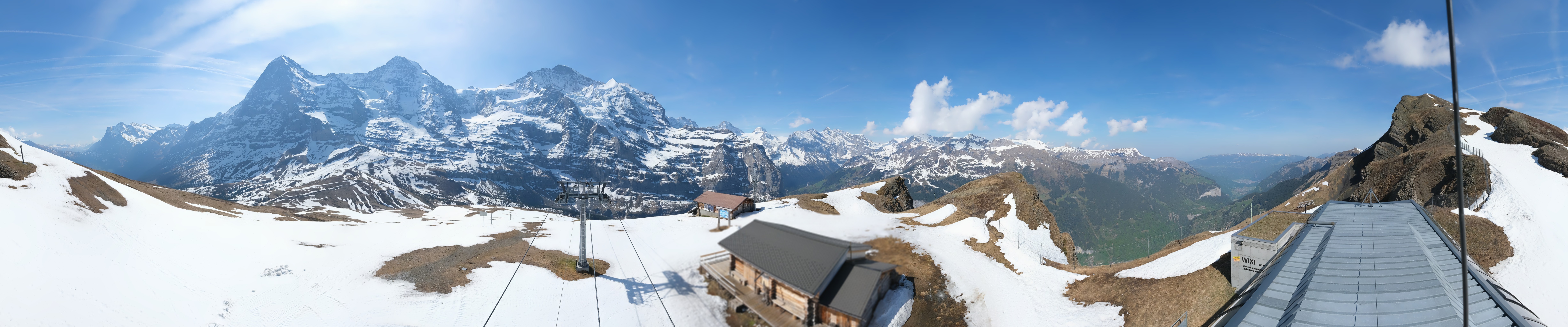 Archiv Foto Webcam Kleine Scheidegg-Lauberhorn, Grindelwald