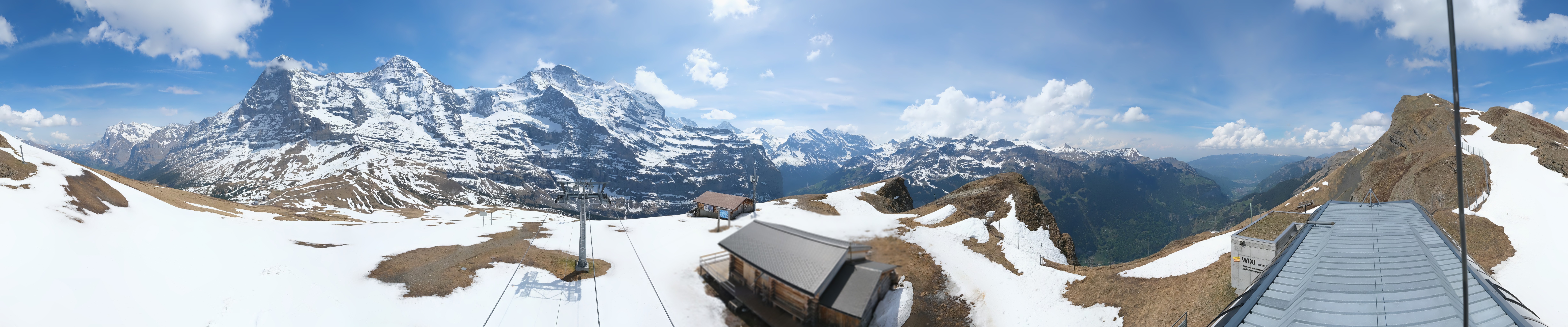 Archiv Foto Webcam Kleine Scheidegg-Lauberhorn, Grindelwald