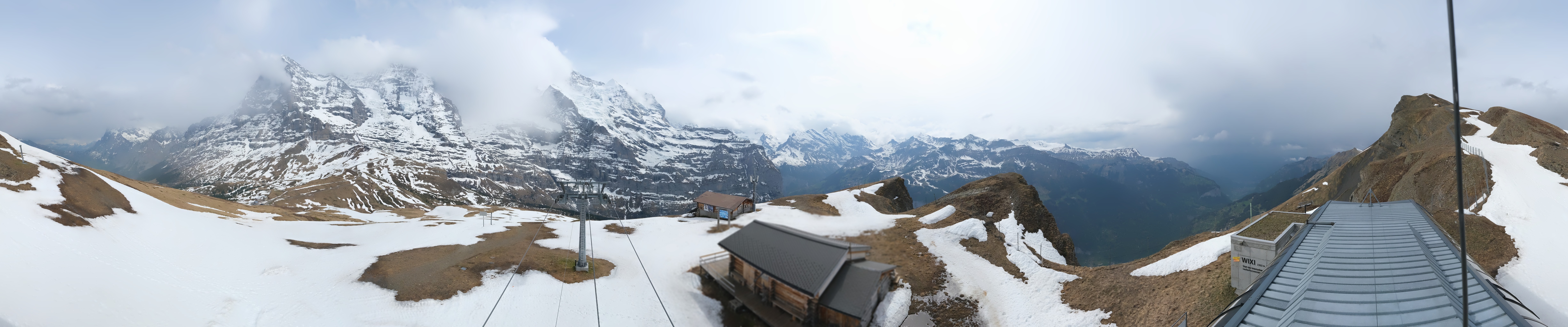 Archived image Webcam Top Station Lauberhorn, Grindelwald