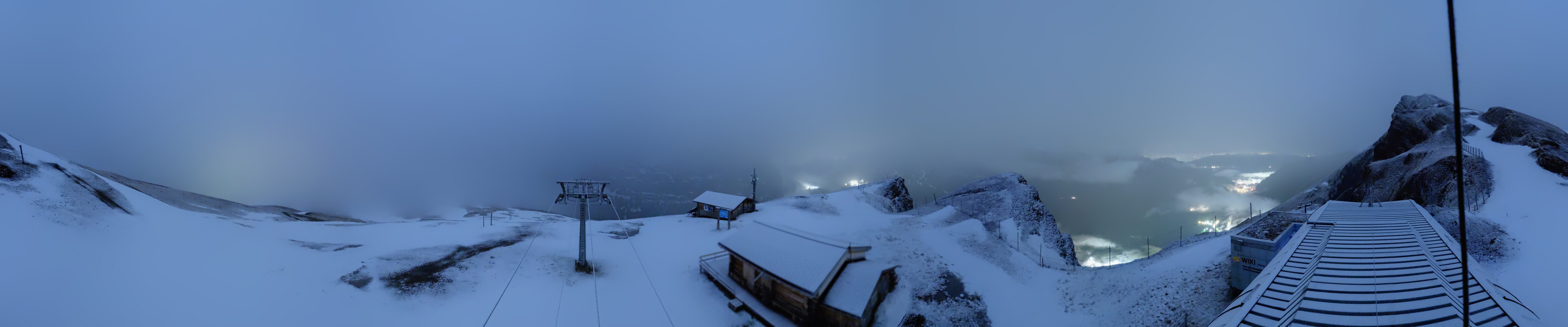 Archived image Webcam Top Station Lauberhorn, Grindelwald