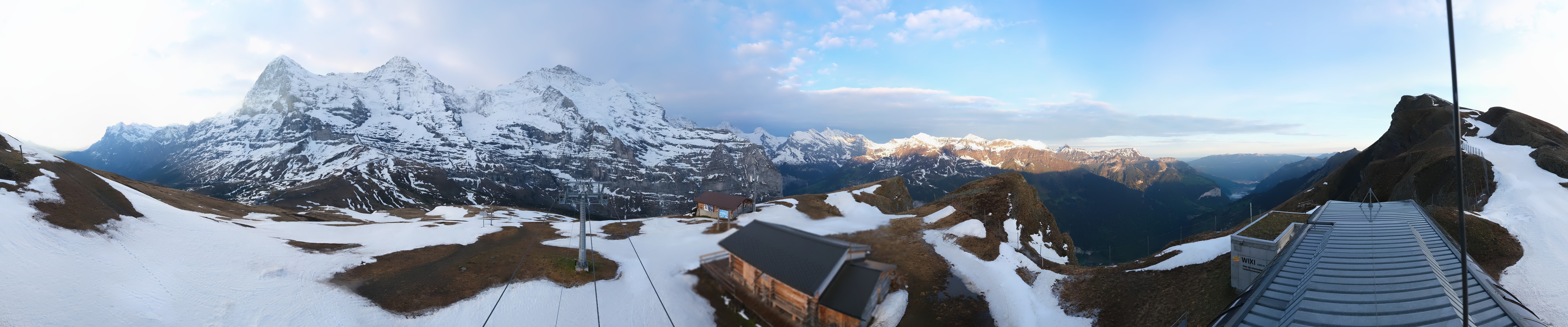 Archiv Foto Webcam Kleine Scheidegg-Lauberhorn, Grindelwald