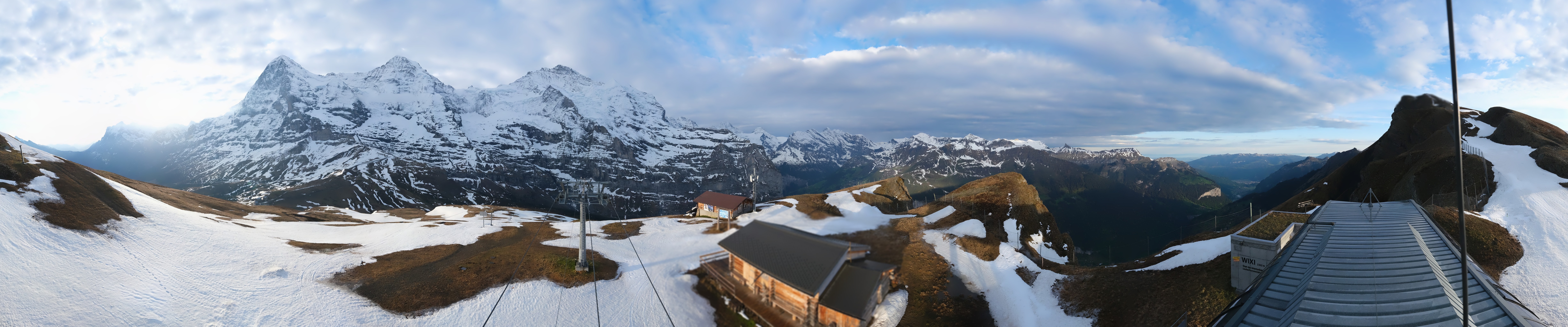Archiv Foto Webcam Kleine Scheidegg-Lauberhorn, Grindelwald
