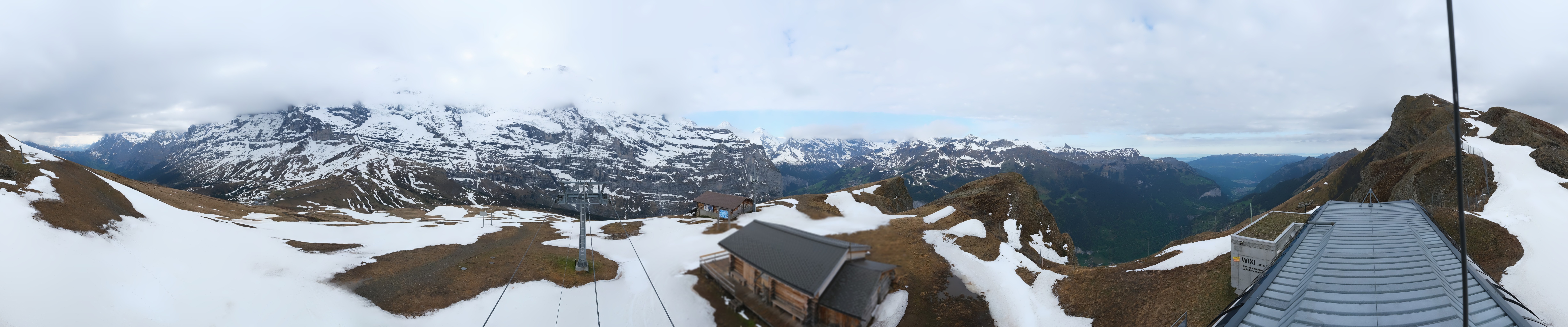 Archiv Foto Webcam Kleine Scheidegg-Lauberhorn, Grindelwald