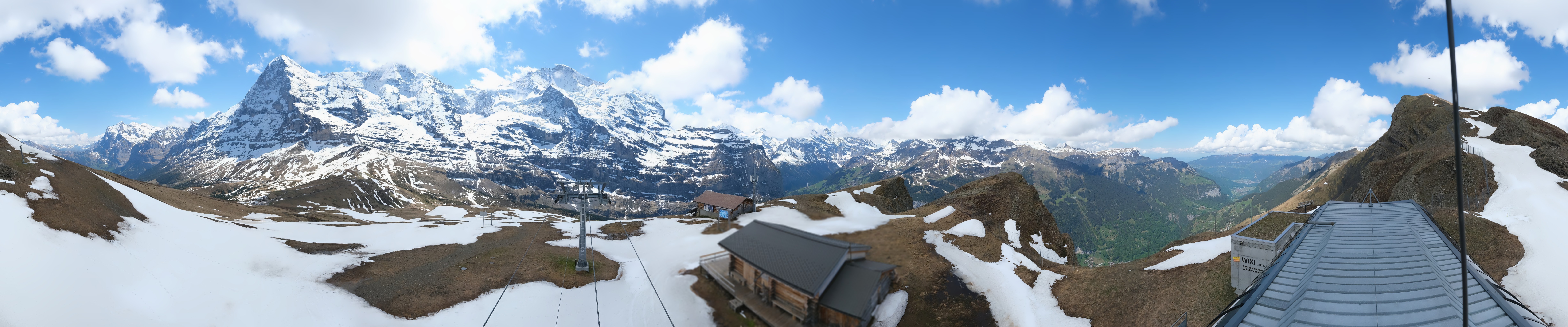 Archiv Foto Webcam Kleine Scheidegg-Lauberhorn, Grindelwald