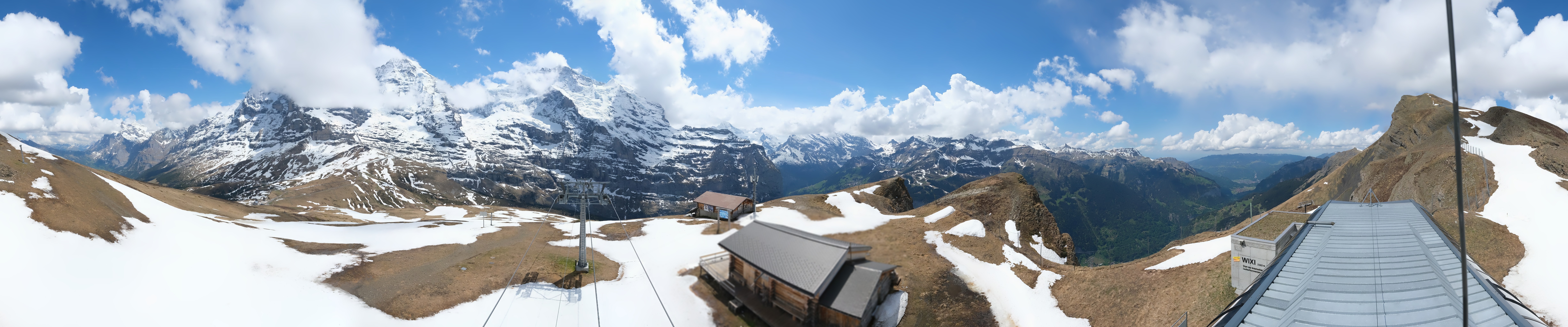 Archiv Foto Webcam Kleine Scheidegg-Lauberhorn, Grindelwald