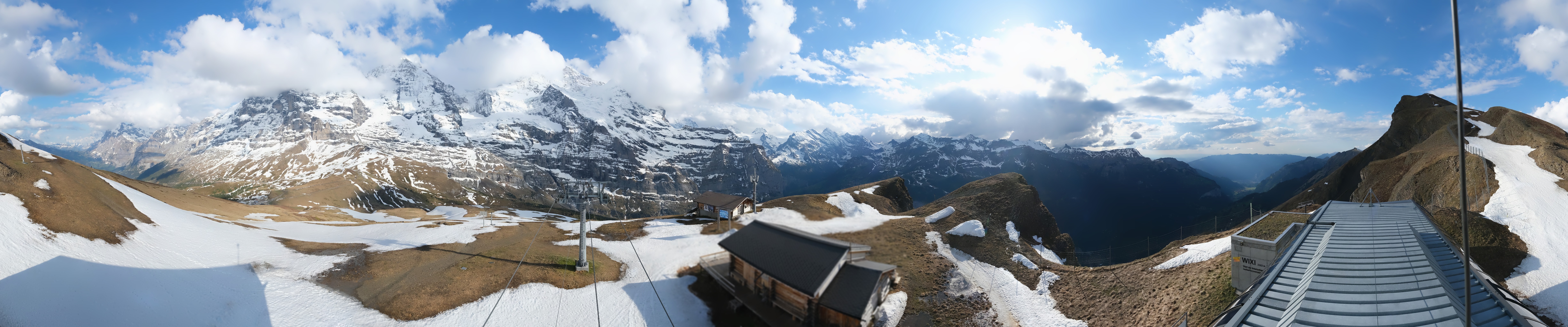 Archiv Foto Webcam Kleine Scheidegg-Lauberhorn, Grindelwald