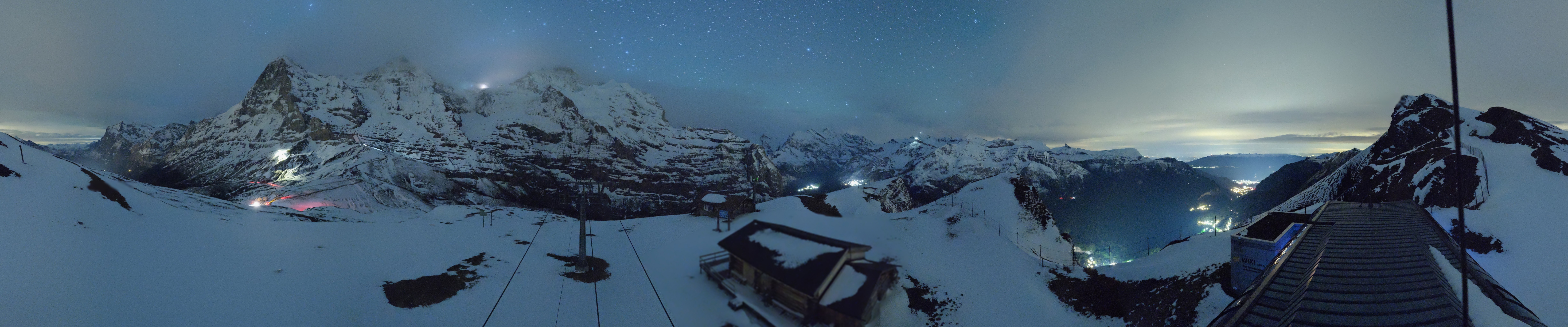 Archiv Foto Webcam Kleine Scheidegg-Lauberhorn, Grindelwald
