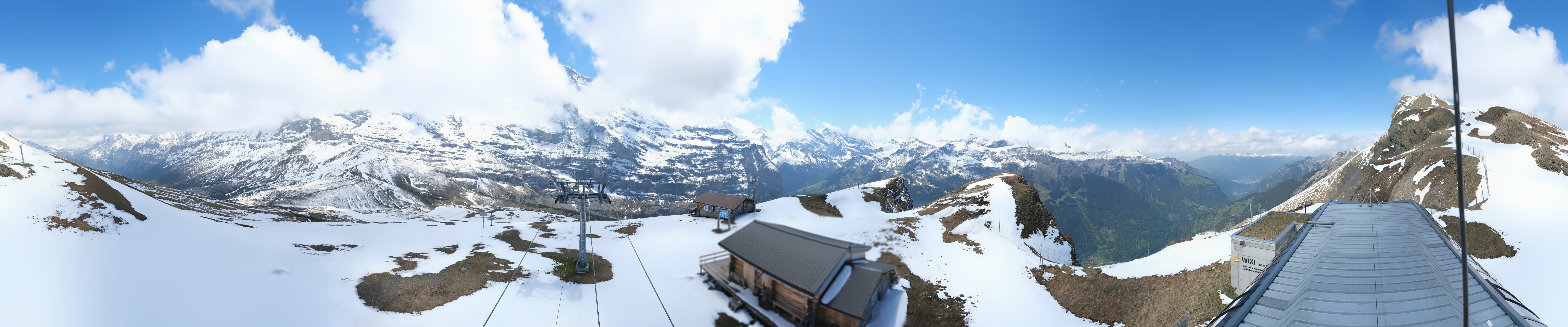 Archiv Foto Webcam Kleine Scheidegg-Lauberhorn, Grindelwald