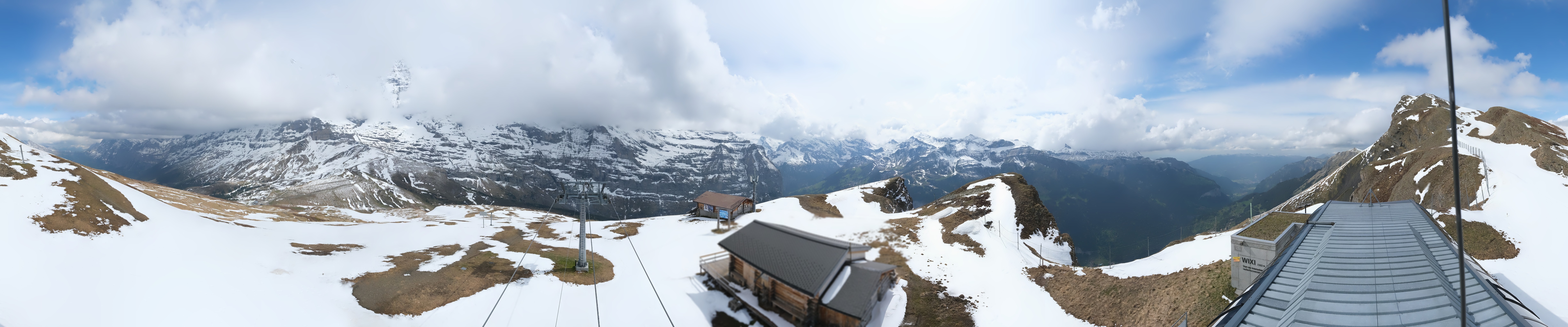 Archiv Foto Webcam Kleine Scheidegg-Lauberhorn, Grindelwald