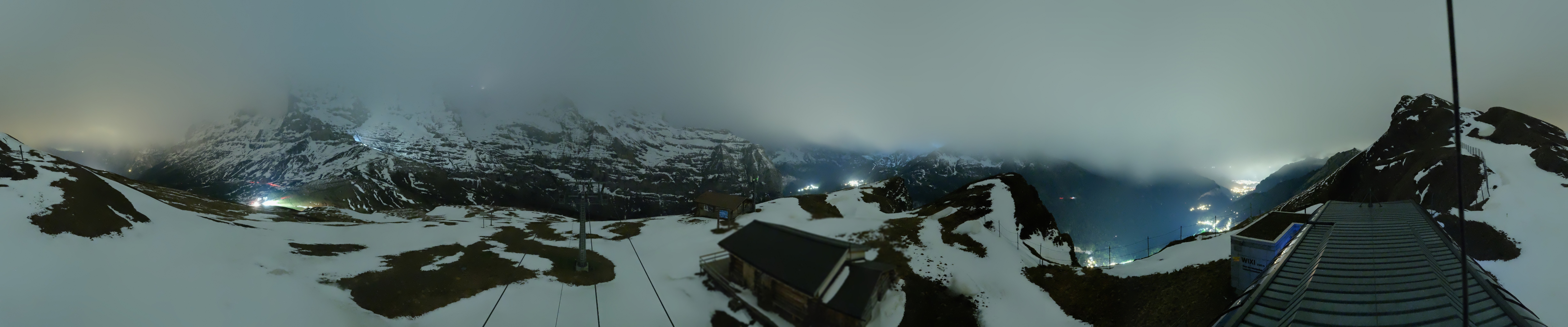 Archiv Foto Webcam Kleine Scheidegg-Lauberhorn, Grindelwald