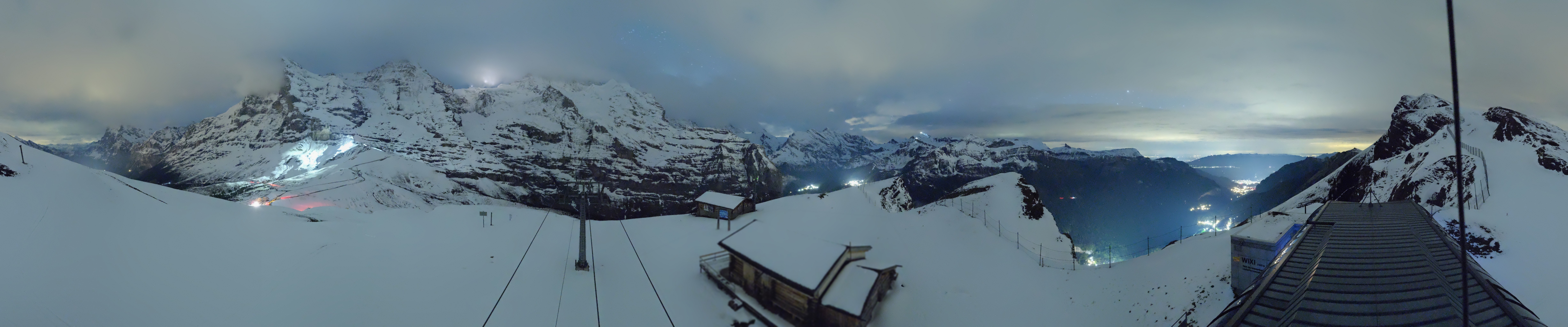 Archiv Foto Webcam Kleine Scheidegg-Lauberhorn, Grindelwald
