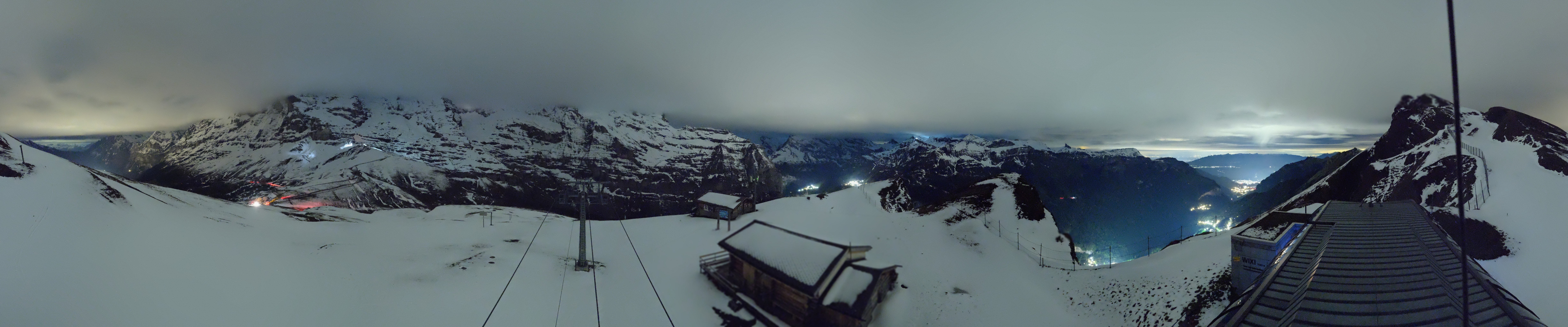 Archiv Foto Webcam Kleine Scheidegg-Lauberhorn, Grindelwald