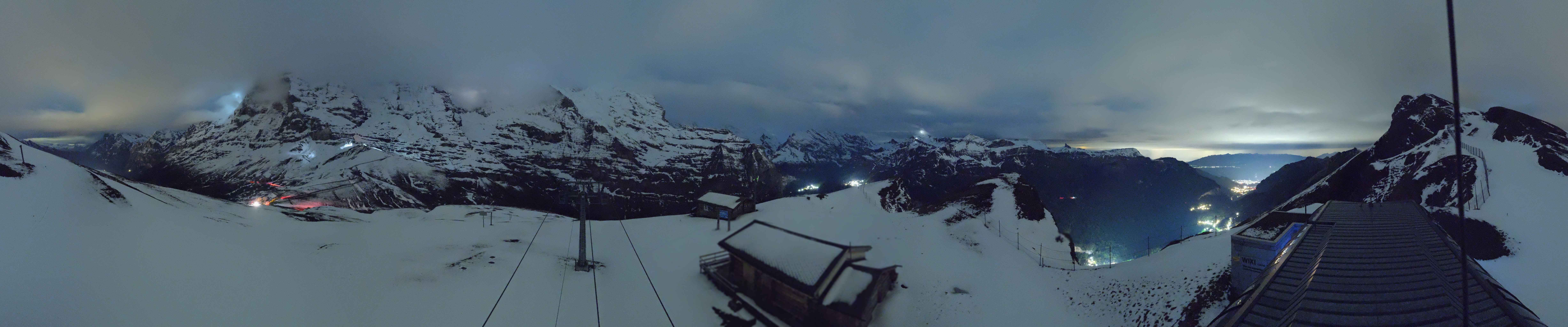 Archiv Foto Webcam Kleine Scheidegg-Lauberhorn, Grindelwald