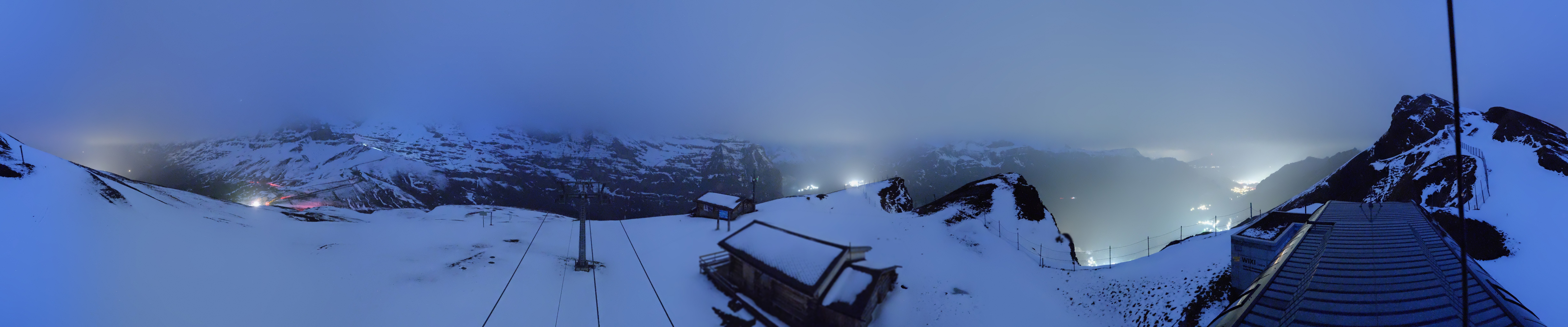 Archiv Foto Webcam Kleine Scheidegg-Lauberhorn, Grindelwald