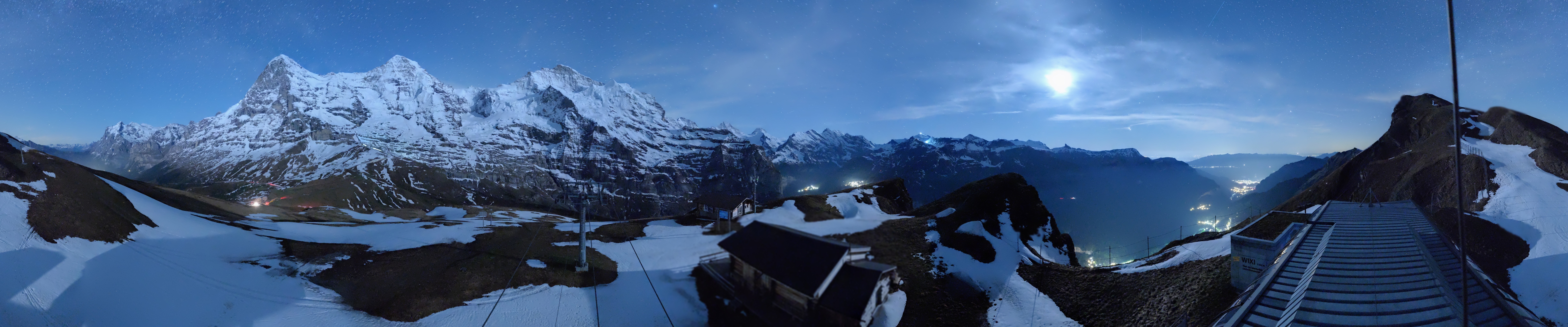 Archiv Foto Webcam Kleine Scheidegg-Lauberhorn, Grindelwald