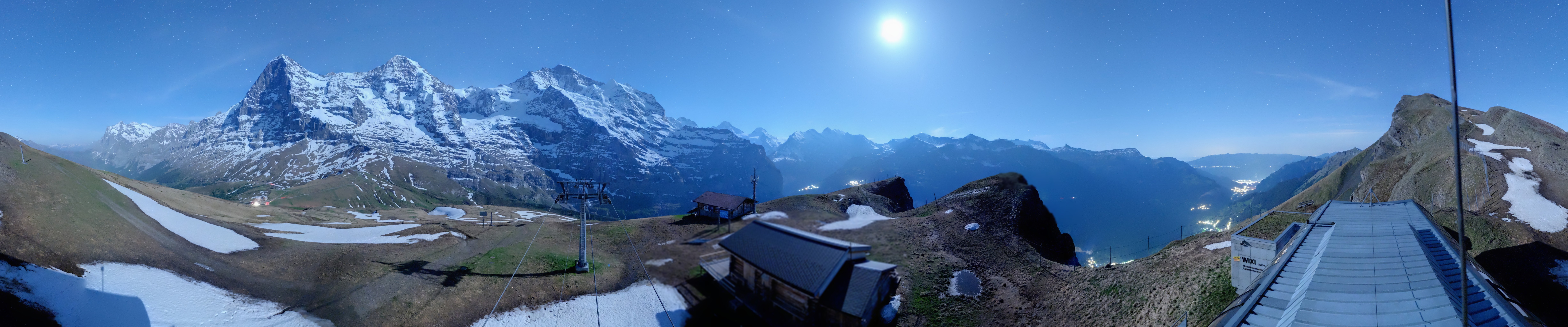 Archiv Foto Webcam Kleine Scheidegg-Lauberhorn, Grindelwald