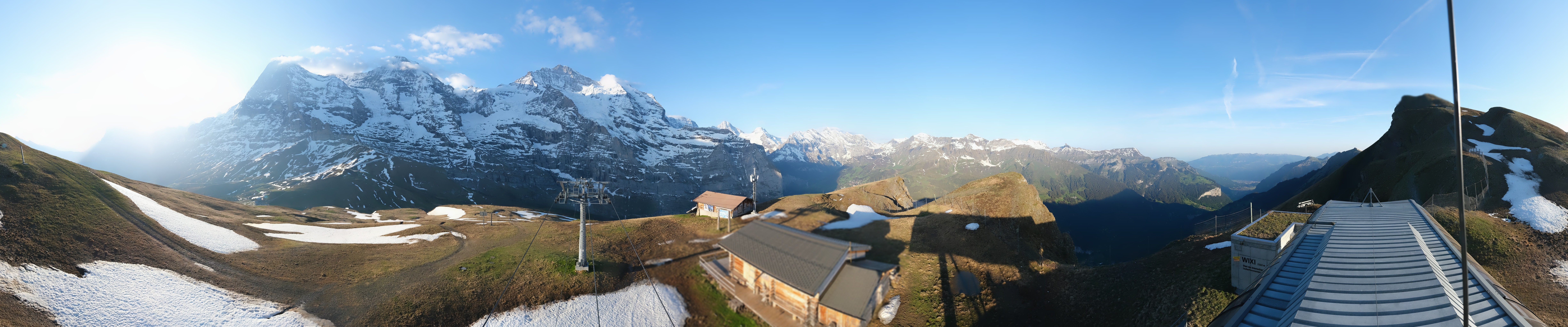 Archiv Foto Webcam Kleine Scheidegg-Lauberhorn, Grindelwald
