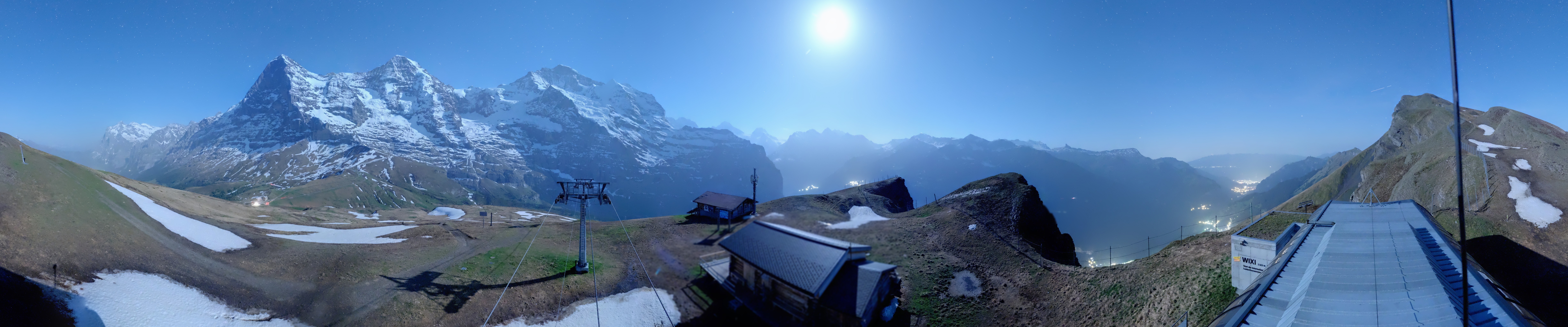 Archiv Foto Webcam Kleine Scheidegg-Lauberhorn, Grindelwald