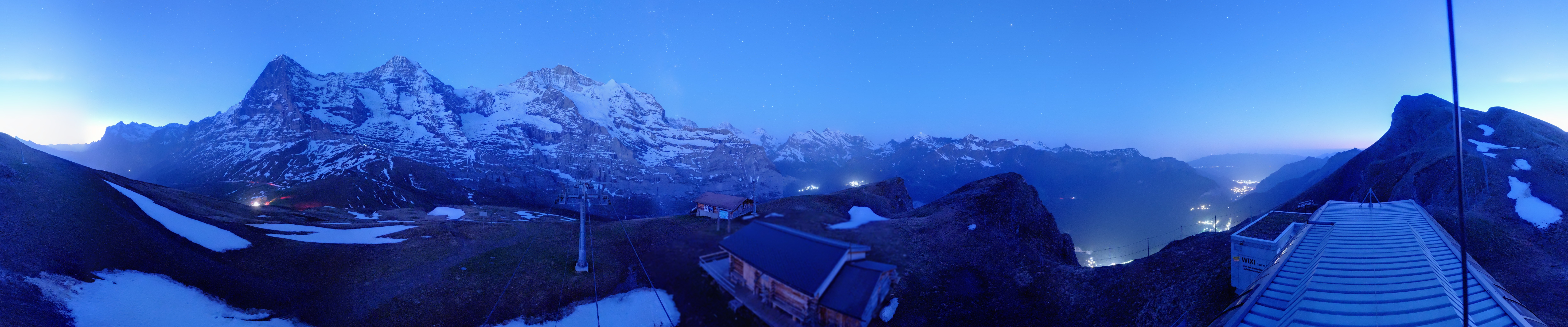 Archiv Foto Webcam Kleine Scheidegg-Lauberhorn, Grindelwald