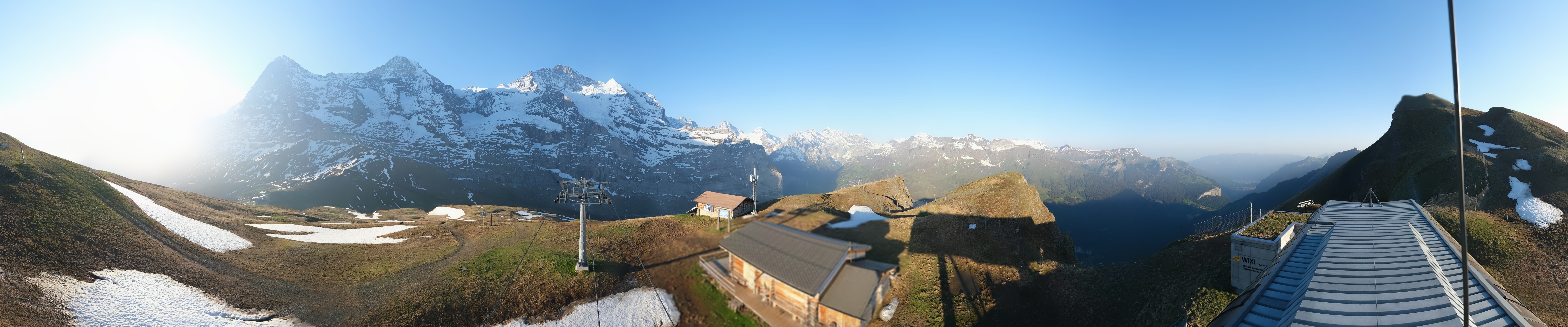 Archiv Foto Webcam Kleine Scheidegg-Lauberhorn, Grindelwald
