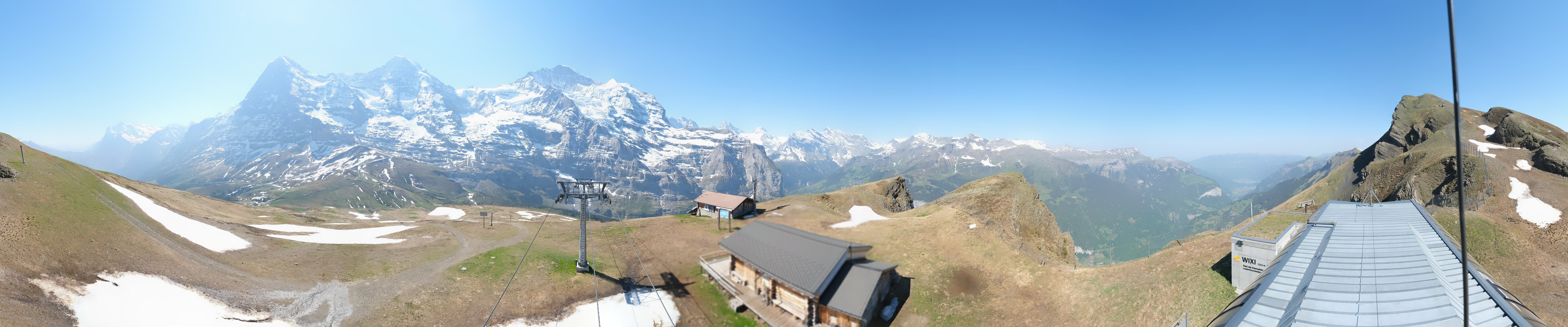 Archiv Foto Webcam Kleine Scheidegg-Lauberhorn, Grindelwald