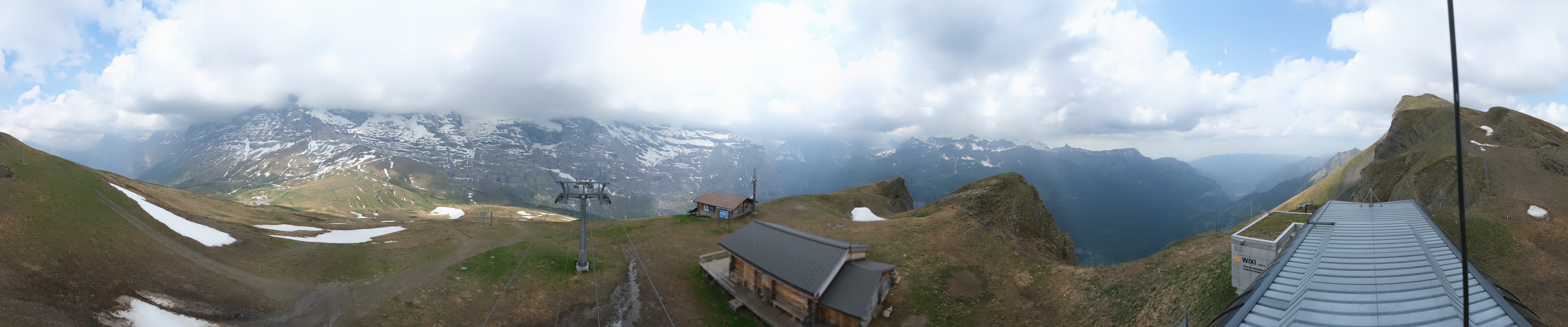 Archived image Webcam Top Station Lauberhorn, Grindelwald