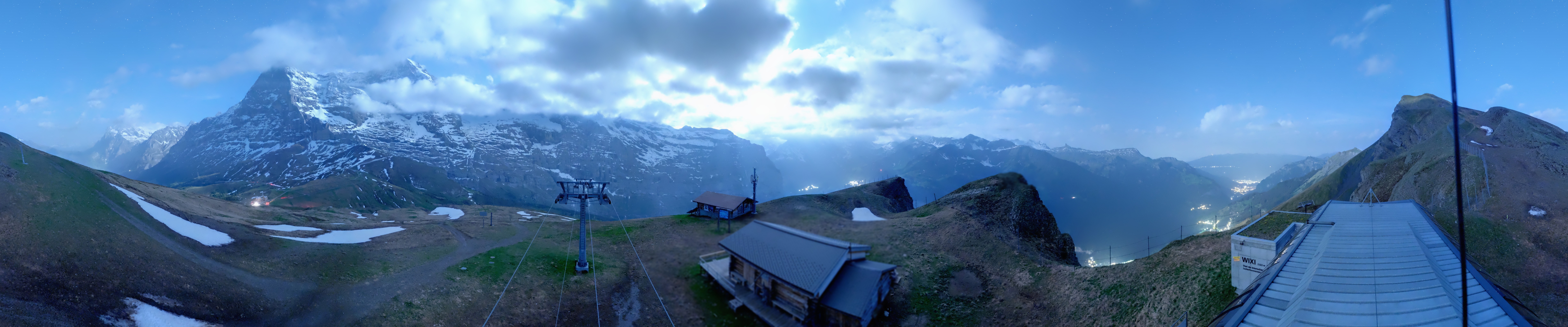 Archiv Foto Webcam Kleine Scheidegg-Lauberhorn, Grindelwald