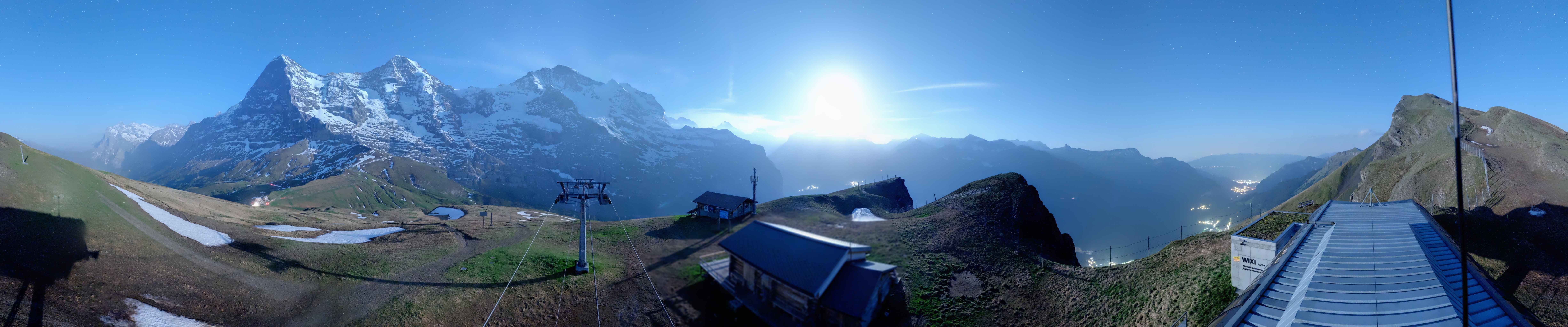 Archiv Foto Webcam Kleine Scheidegg-Lauberhorn, Grindelwald